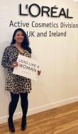 Dr Daisy promoting women leaders at L’Oreal