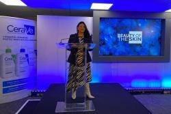 Dr Daisy Chairing a L’Oreal Dermatology Beauty Conference