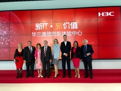 Dr Daisy with MPs on a visit to China